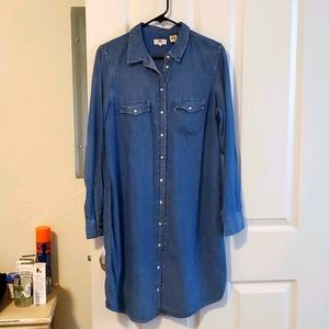 Denim dress